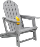 Adirondack Chair - HDPE Weather Resistant - Grey Fire Sense/Balkene Home