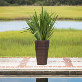 Alto 2-Piece Wicker Planter Set Balkene Home