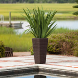 Alto 2-Piece Wicker Planter Set Balkene Home