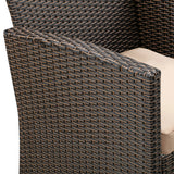 Ashville Wicker Patio Set Balkene Home