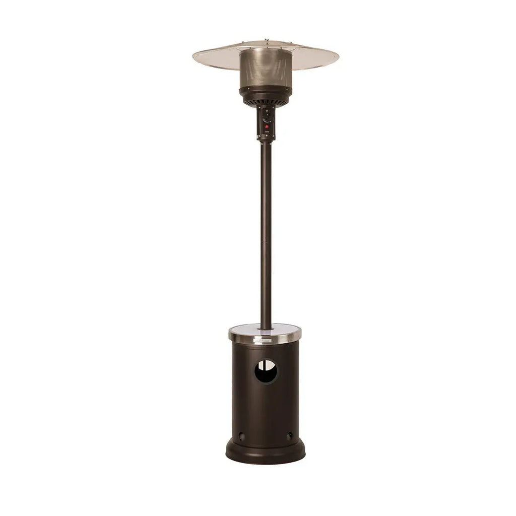 Aspect Living Mocha Finish Patio Heater with LED Table Fire Sense/Balkene Home