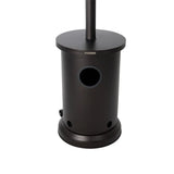 Aspect Living Mocha Finish Patio Heater with Table Fire Sense/Balkene Home