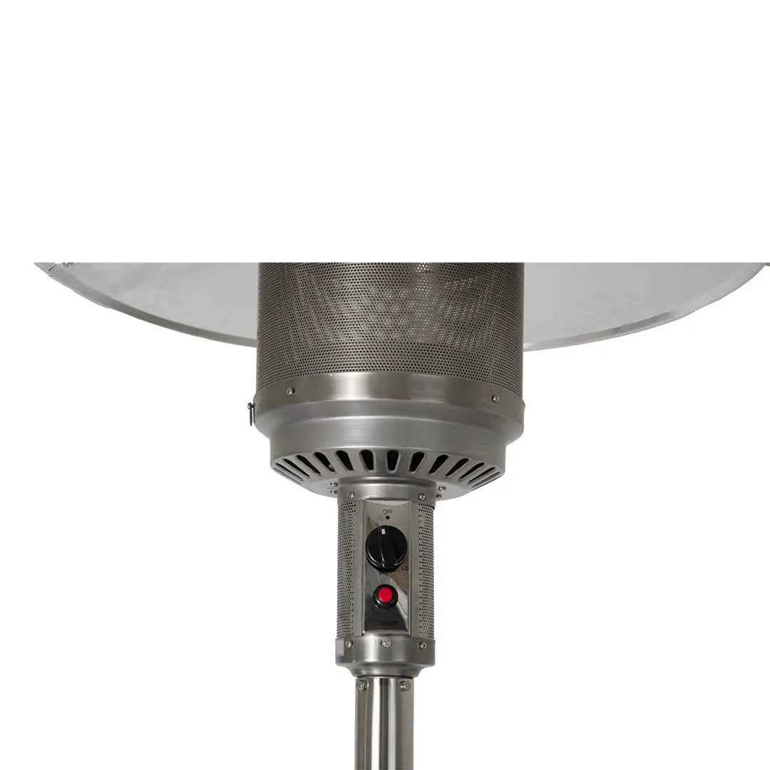 Aspect Living Stainless Steel Patio Heater with Table Fire Sense/Balkene Home