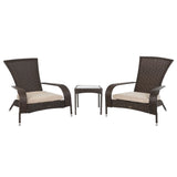 Coconino Wicker Conversation Set - Fire Sense/Balkene Home