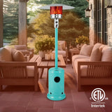 Commercial Series Patio Heater in Aqua Blue Fire Sense