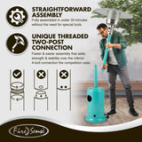 Commercial Series Patio Heater in Aqua Blue Fire Sense