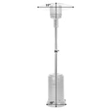 Commercial Series Patio Heater in Espresso - Fire Sense/Balkene Home