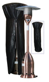 Full-Length Outdoor Vinyl Cover for Fire Sense LPG Patio Heaters with 31-33" Round Reflectors Fire Sense