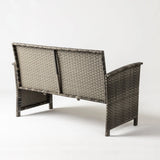 Jareth Wicker Patio Set in Gray - Fire Sense/Balkene Home