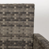 Jareth Wicker Patio Set in Gray - Fire Sense/Balkene Home