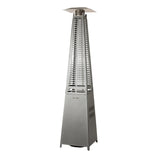 Modern Pyramid Flame Patio Heater in Platinum (Costco.com exclusive) Fire Sense