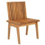 Modular Folding Wooden Bench – 1 Pc. Fire Sense/Balkene Home