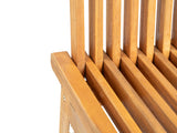 Modular Folding Wooden Bench – 1 Pc. Fire Sense/Balkene Home