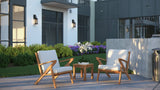 Oslo Wooden Armchair - Fire Sense/Balkene Home