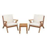 Lio/Oslo Wooden Side Table - Fire Sense/Balkene Home