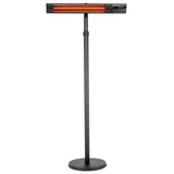 Pole Mounted Electric Patio Heater Fire Sense/Balkene Home