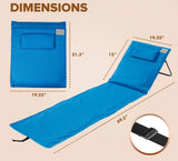 Portable Beach Mat - Foldable Travel Mat Fire Sense/Balkene Home