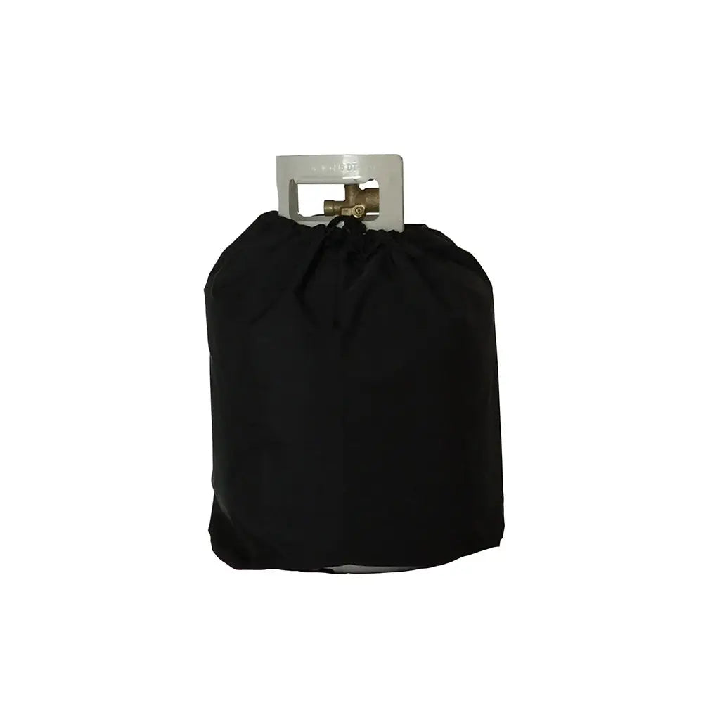 Propane Tank Cover in Black Nylon Fire Sense