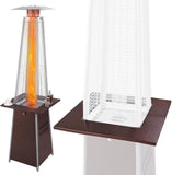 Pyramid Flame Patio Heater Accessory Table - Bronze Fire Sense/Balkene Home
