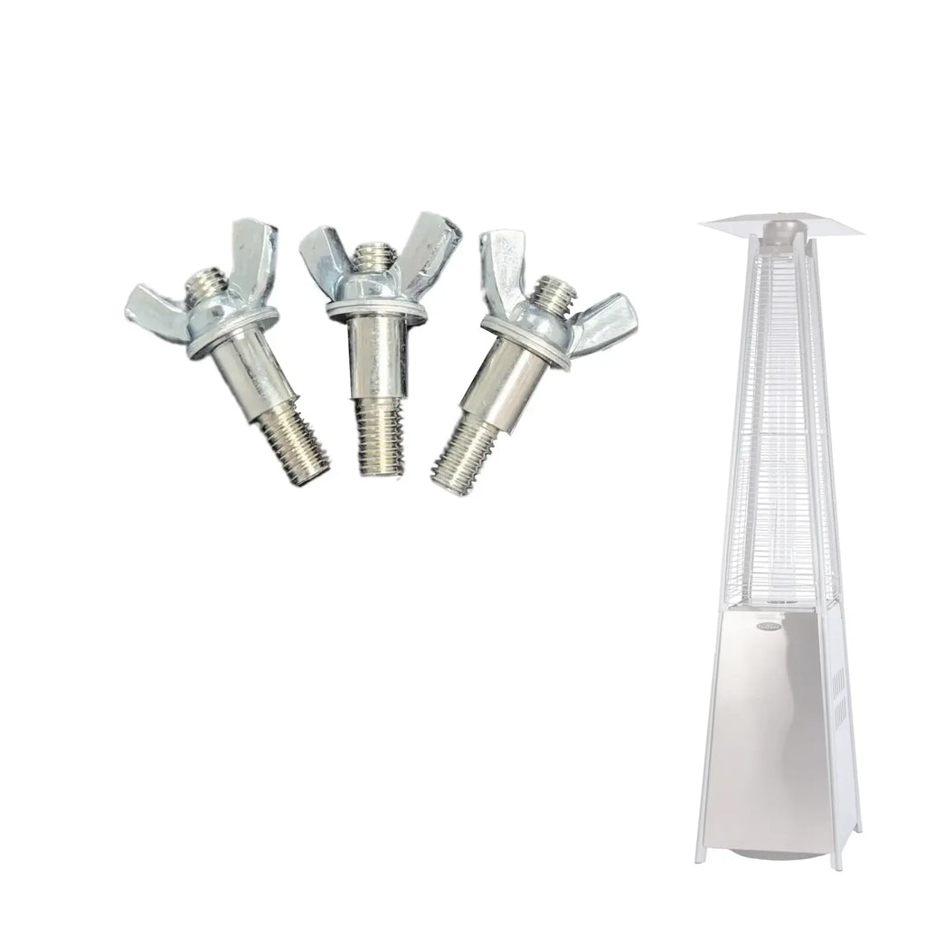 Pyramid Heater Barrel Bolts Set Fire Sense
