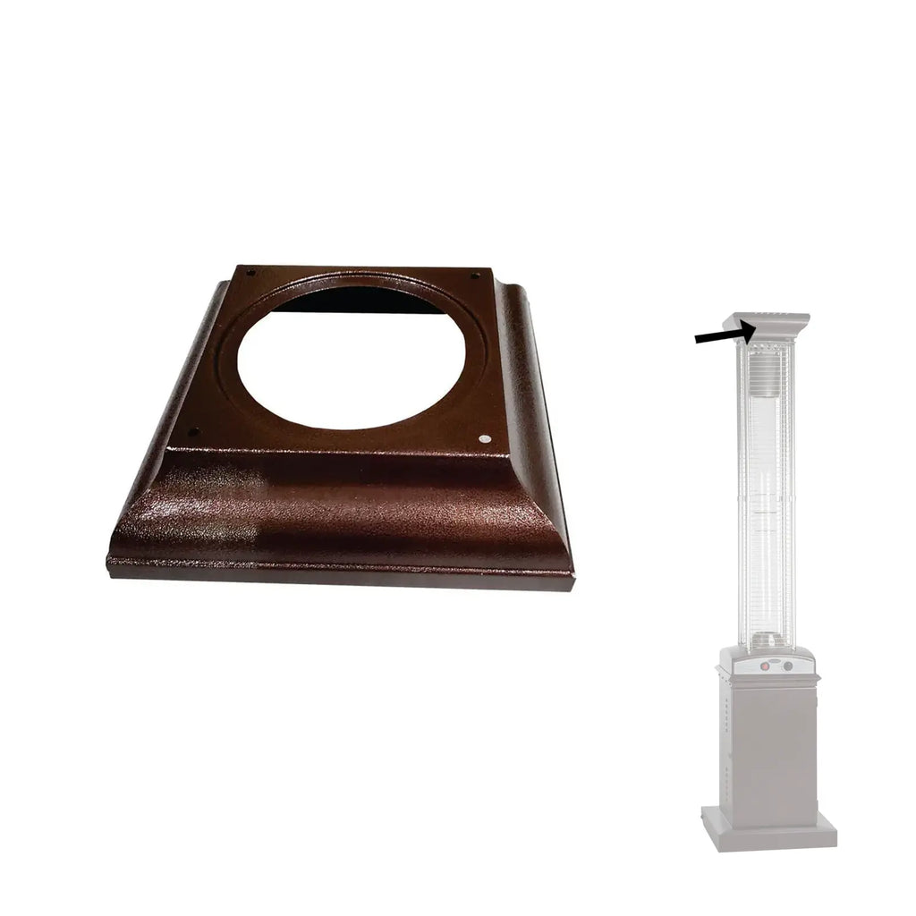Reflector for Square Flame Heater Fire Sense