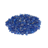 Sapphire Blue Reflective Fire Glass Fire Sense
