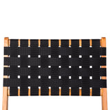 Sava Indoor-Outdoor Folding Chair in Black Webbing - Fire Sense/Balkene Home