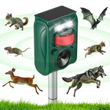 Solar Ultrasonic Outdoor Animal Repellent Fire Sense/Balkene Home