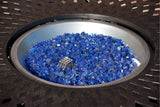 Sparkling Fire Glass in Sapphire Blue - Fire Sense/Balkene Home