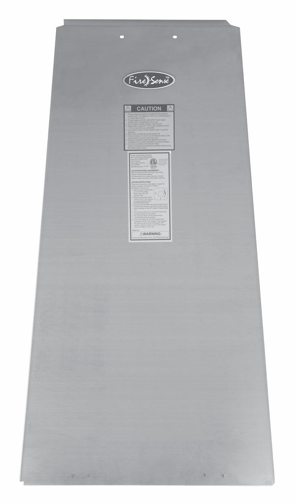 Stainless Steel Door for Pyramid Flame Heaters - Fire Sense/Balkene Home