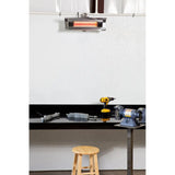 Stainless Steel Wall Mounted Infrared Patio Heater - Fire Sense/Balkene Home