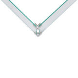 Tempered Glass Wind Guard for Rectangular Gas Fire Pits - Fire Sense/Balkene Home