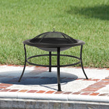 Tokia Round Fire Pit - Fire Sense/Balkene Home