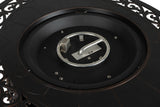 Toulon 48" Oval Filigree Aluminum Convertible Gas Fire Pit Table - Fire Sense/Balkene Home